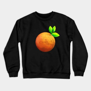 Orange Mars Funny Space Gift T shirt Crewneck Sweatshirt